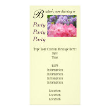 Einladungs-Party-Partys "Name" haben ein Teil Fotokartenvorlagen