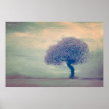 Einsamer Baum Posterdrucke