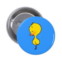 Einsames kleines Entlein Anstecknadelbutton