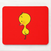 Einsames kleines Entlein Mousepads