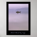Einsamkeit Tillamook Bucht, Oregon-Plakat