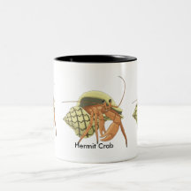 Einsiedlerkrebs-Becher Kaffee Haferl