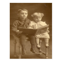 Einst Postkarte