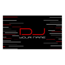 Einzigartige DJ-Visitenkarte