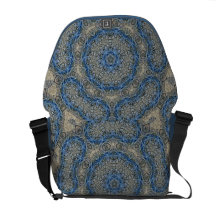 Einzigartige Himmel-blaue Designer-Rickshaw-Tasche Kurier Tasche