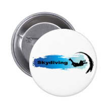 Einzigartiges Skydiving Anstecknadelbuttons