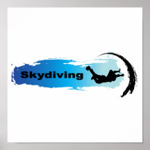 Einzigartiges Skydiving Posterdrucke