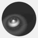 Einziger Saucer-Aufkleber