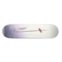 Einziges Skateboard des Zeichen-2 (erhöht) Skate Board