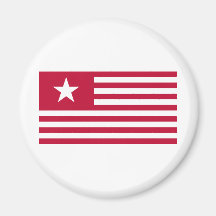 Einziges Sternenbanner Texas - Rot Kühlschrankmagnete