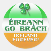 Eirann gehen Brach Aufkleber