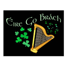 Eire gehen Brach Postkarte