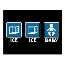 Eis-Eis-Baby Postkarte