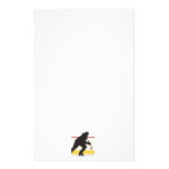 Eis-Hockeyspieler in Bewegung Büropapier
