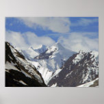 Eis-Kappen über Glacier Bay-Plakat