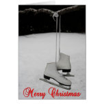Eis-Skate-Weihnachtskarte