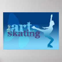 Eis-Skaten-Plakat