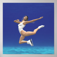 Eis-Skaten-Plakat