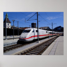 EIS-Zug in Köln Poster