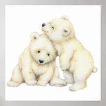 Eisbär CUB Plakat