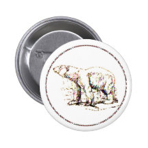Eisbär I Button