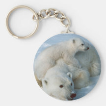 Eisbär-Liebhaber-Geschenke Schlüsselbänder