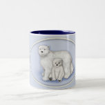 Eisbär-Mamma und CUB Tee Haferl