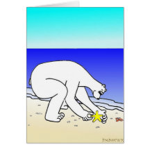 EISBÄR-WEIHNACHTSstern Karten