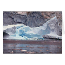 Eisberge, die Antarktis Grußkarten