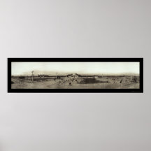 Eisenbahn-Depot-Foto 1910 Las Vegass Nanovolt Plakatdrucke