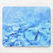 Eisiger Nebel Mousepad