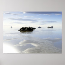 Eisreflexionen Posterdrucke