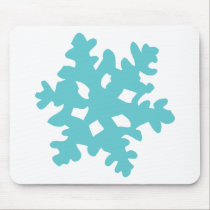 Eisschneeflocke - Schneeflocke mousepads