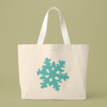 Eisschneeflocke - Schneeflocke taschen