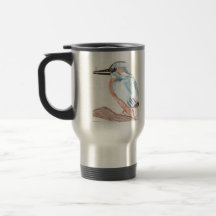 Eisvogel-Reise-Becher Tee Tasse