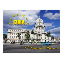 EL Capitolio (nationale Hauptstadt), Havana, Kuba Postkarten