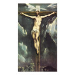 El Greco Christus auf dem Querfoto-Druck