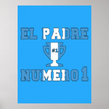 EL Padre Número 1 - Vati der Nr.-1 auf Guatemaltek Plakate