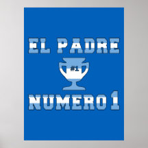 EL Padre Número 1 - Vati der Nr.-1 in Argentinien Poster