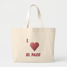 El Paso -- Burgunder Einkaufstasche