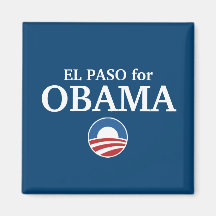 EL PASO für Obama-Gewohnheit Ihre Stadt personalis Magnete
