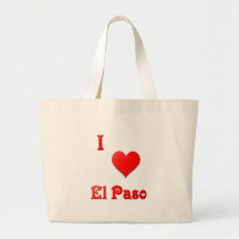El Paso -- Rot Tragetaschen