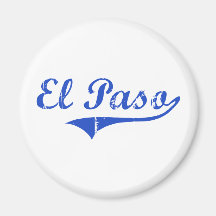 El Paso Stadt-Klassiker Magnets