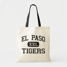 El Paso - Tiger - Highschool - El Paso Texas Tasche