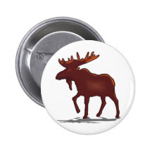 Elch-Hemden und Geschenke 129 Anstecknadelbutton