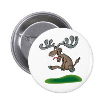 Elch-Hemden und Geschenke 14 Anstecknadelbuttons