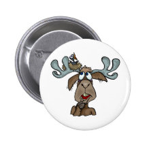 Elch-Hemden und Geschenke 65 Anstecknadelbutton