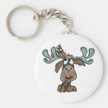 Elch-Hemden und Geschenke 65 Schlüsselanhänger