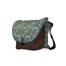 Elche und Eichhörnchen Kuriertasche