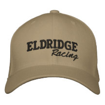 Eldridge, das Flexgeeigneten Hut läuft Bestickte Baseballkappen